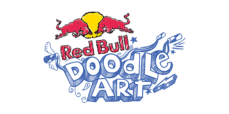 redbull doodle art