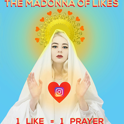 VALERIA SECCHI, The Madonna of Likes, 2018