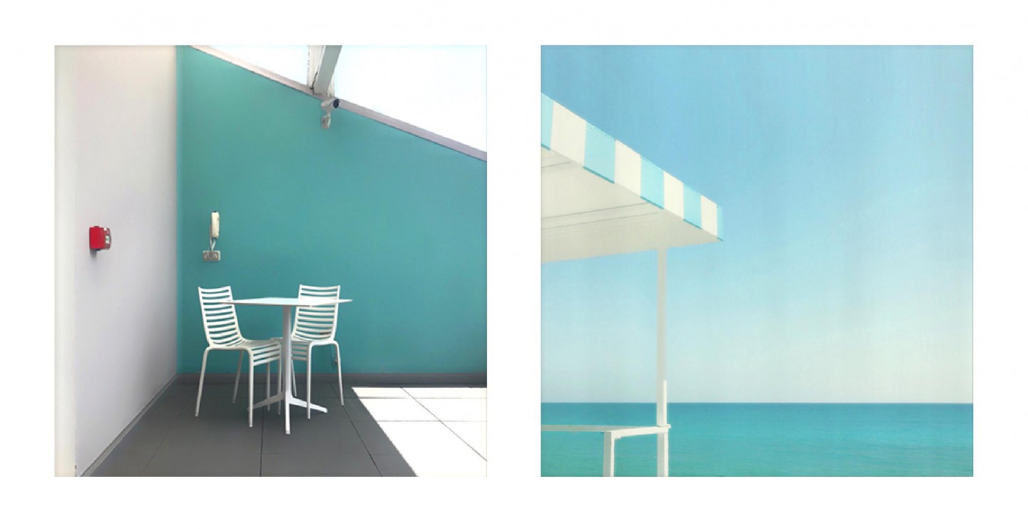 Enzo Petrusio, Color Tiffany - Côte
Stampa digitale, Serie di 10, 25 x 25 cm, 2019