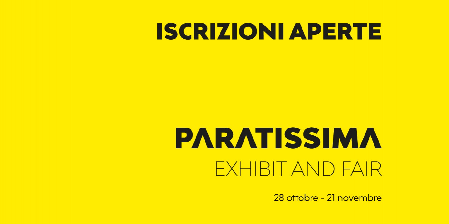Paratissima Exhibit and Fair web